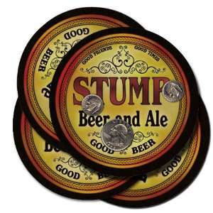  Stump Beer and Ale Coaster Set: Kitchen & Dining