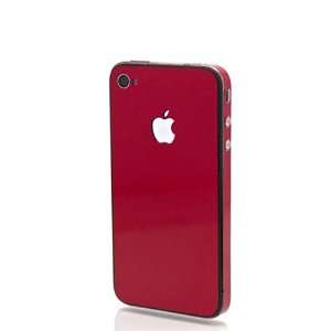 Slick Wraps SW AIP4 RED Skin for Apple iPhone 4/4S   1 Pack   Skin 
