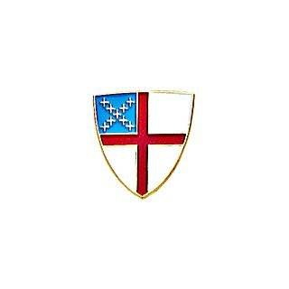  B 42 Episcopal Shield Religious Pin: Everything Else