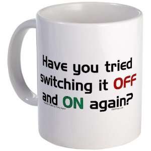  Switch On/Off. Internet Mug by CafePress: Kitchen & Dining