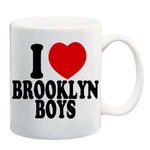  I LOVE BROOKLYN BOYS Mug Coffee Cup 11 oz: Everything Else