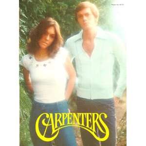  CARPENTERS 1975 Tour Concert Program Book: Everything Else