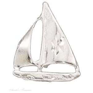 Sterling Silver Sailboat Charm: Arts, Crafts & Sewing
