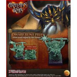  Avatars of War Dwarf Rune Priest Toys & Games
