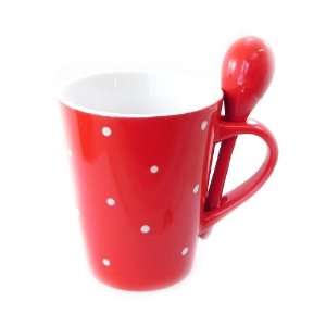  Mug Petits Pois red.