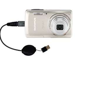  Retractable USB Cable for the Olympus Stylus 5010 Digital 