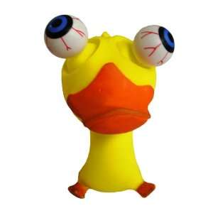  Eye Popping Duck Relief Squeeze Toy   Choking Duck: Toys 