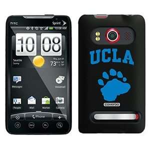  UCLA Paw Print on HTC Evo 4G Case: MP3 Players 