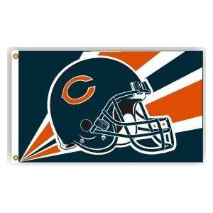  Chicago Bears 3x5 Helmet Design Flag: Sports & Outdoors