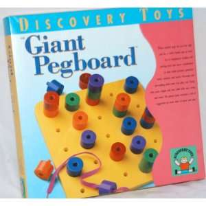  GIANT PEGBOARD by Discovery Toys #1650 