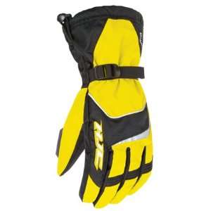  HJC STORM SNOWMOBILE GLOVES YELLOW MD: Automotive