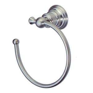 Pegasus 720B 0504 Brushed Nickel Estates Towel Ring from the Estates 