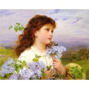  Hand Made Oil Reproduction   Sophie Gengembre Anderson 