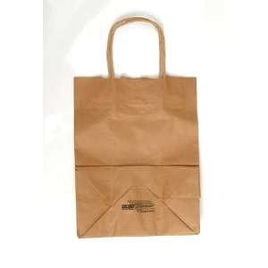   pcs 8x4x10, Kraft Paper Shopping Bags, 29.2 cents/bag: Everything Else