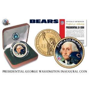   : Chicago Bears NFL US Mint Presidential Dollar Coin: Everything Else