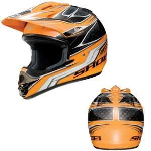  Shoei V MT Status Off Road Helmet X Small  Orange 