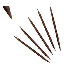  #10.5 6.5mm 6 Inch Rosewood Double Point Knitting Needles 