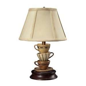  Sterling Industries 93 10013 Stacked Tea Cups Accent Lamp 
