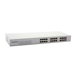   Azio AES224 24 Port 10/100mb Rackmount Switch White Box Electronics