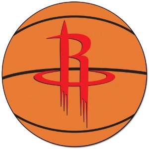 Fan Mats 10212 NBA   Houston Rockets 29 Diameter Basketball Shaped 