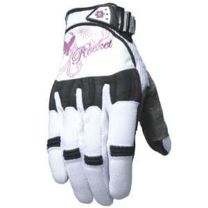  Joe Rocket Ladies Heartbreaker Glove White/Purple 