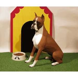  Lifesize Figurine Dog Urns: Boxer, Fawn: Pet Supplies