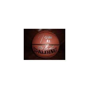   Wizards Team Signed Basketball John Wall Coa & Holo: Sports & Outdoors