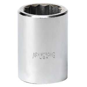 Armstrong 36 108 1/4 Inch Drive 12 Point Standard Aerospace Socket, 1 