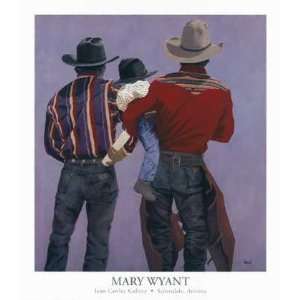  Uncle Johnnies Gonna Ride by Mary Wyant. Size 23.00 X 25 