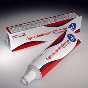 Dynarex 1181 Triple Antibiotic Ointment .5 gram foil packet bulk 1728 