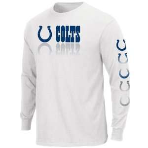  Indianapolis Colts Dual Threat Long Sleeve T Shirt: Sports 