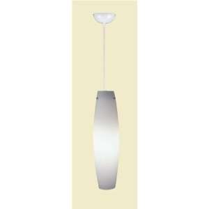  PLC Lighting 1502/CFL WH White Volcano Mini Drop Pendant 
