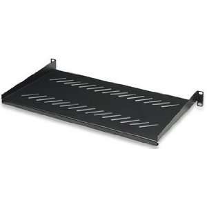 Universal Rackmount 2 Point Fixed Shelf   1U 250mm Depth   Intellinet 