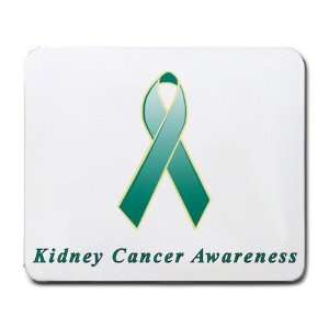  Kidney Cancer Awareness Ribbon Mouse Pad: Office Products
