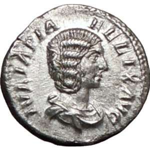  JULIA DOMNA Diana Lucifera 211AD Ancient Silver Roman Coin 