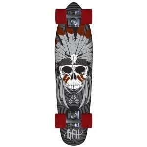  Longboard Skateboard The Twenty Seven Red Retro Mini 