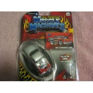  Muscle Machines 1953 Studebaker Coupe   Silver: Toys 