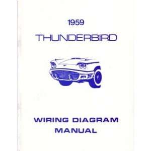  1959 FORD THUNDERBIRD Wiring Diagrams Schematics 