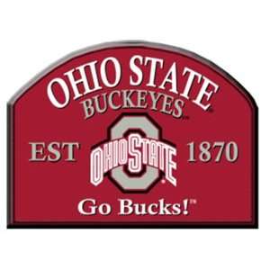 Ohio State Buckeyes Wooden Pub Style Bar Sign