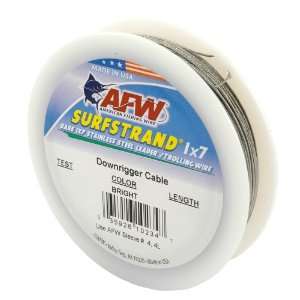 American Fishing Wire Surfstrand 1x7 Stainless Steel Downrigger Wire 