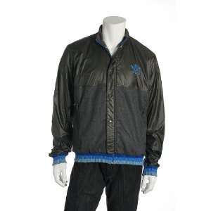    Adidas Originals Gray & Blue Bomber Jacket
