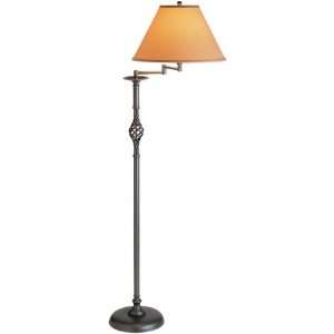   Basket Swing Arm Single Light Floor Lamp from the Twis: Home & Kitchen