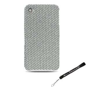  IPHONE 4 / HD FULL DIAMOND CASE SILVER REAR ONLY for Apple iPhone 