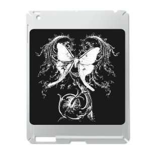 iPad 2 Case Silver of Mythical Butterfly