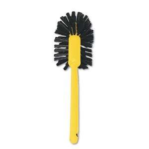   Brown Color, Polypropylene Fill, Toilet Bowl Brush with Plastic Handle