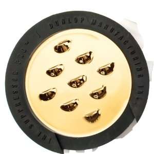  Dunlop The Suppressor Pro Sound Hole Cover 9 Hole Gold 