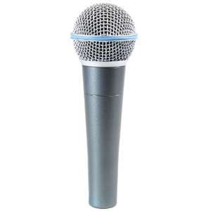  Shure Beta 58A Supercardioid Dynamic Microphone: Musical 