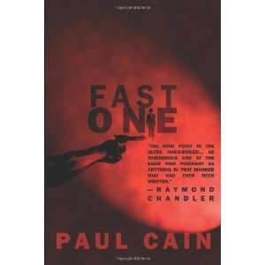  Fast One [Paperback] Paul Cain Books