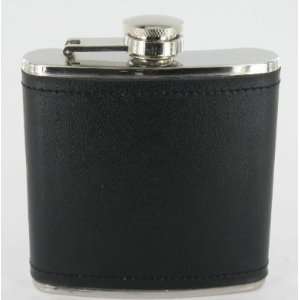  Thepresentstore 6Oz Hip Flask Leather Covered Kitchen 
