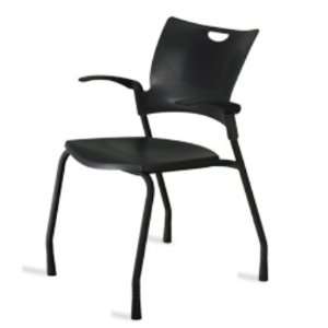  9to5 Bella 1310, Plastic Stack Arm Chair: Home & Kitchen